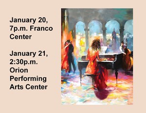 January 2024 concert graphic